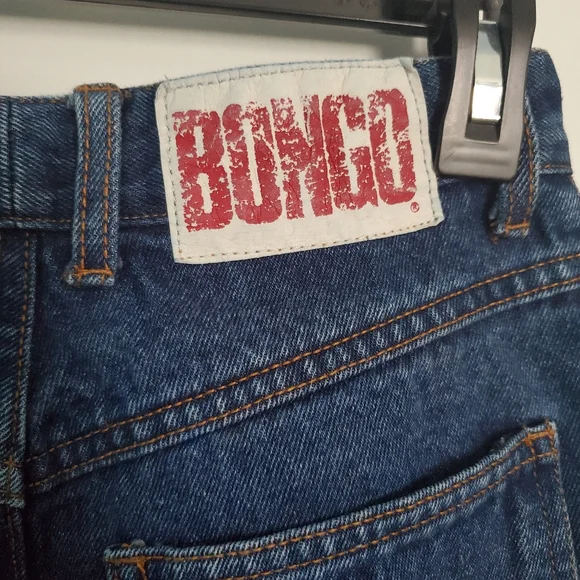 Vintage BONGO Blue High Waisted Jeans - Picture 6 of 10